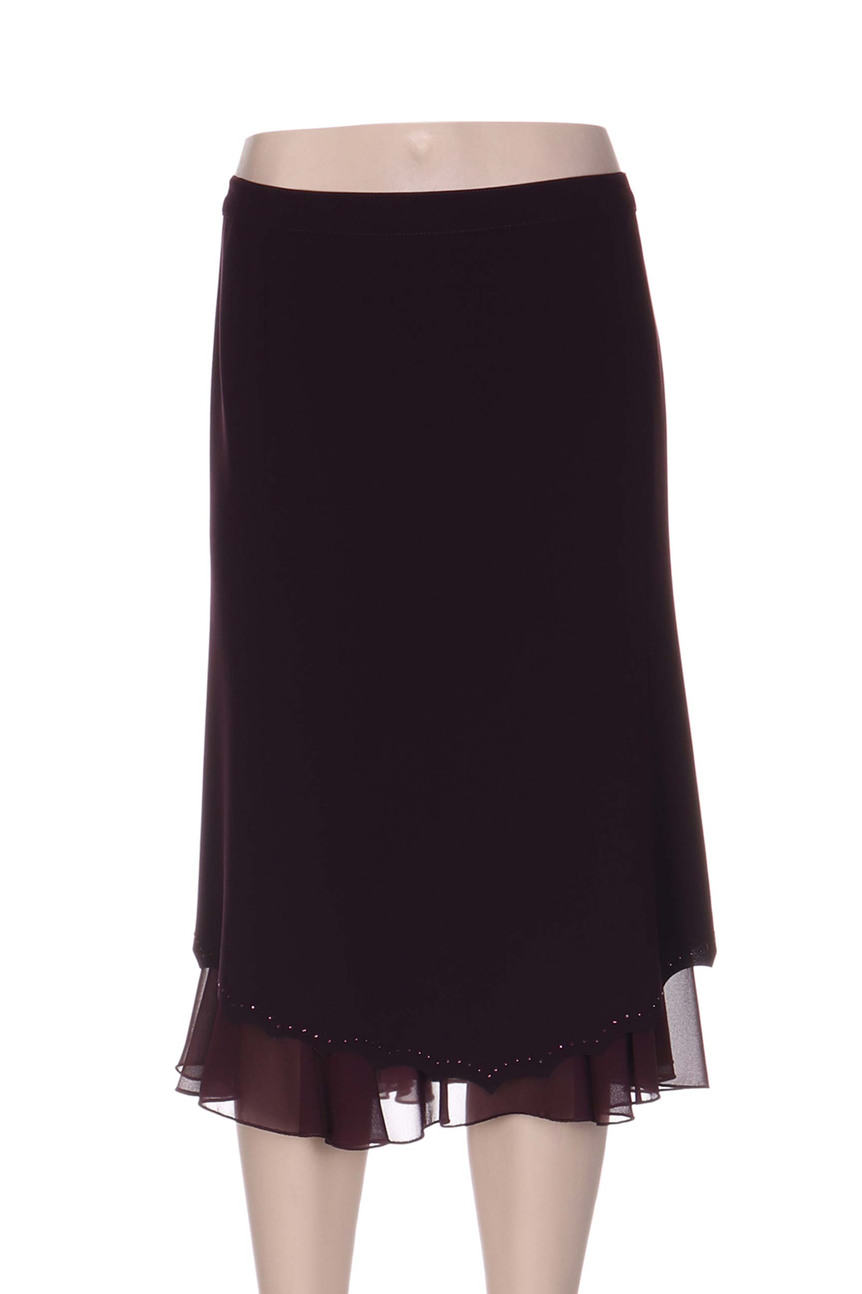 Prunelle Jupes Mi Longues Femme De Couleur Violet En ...