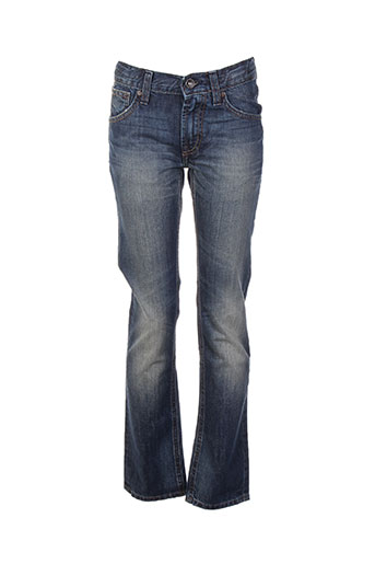 teddy smith jeans fille de couleur bleu