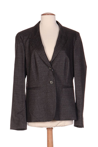 maxmara vestes femme de couleur gris