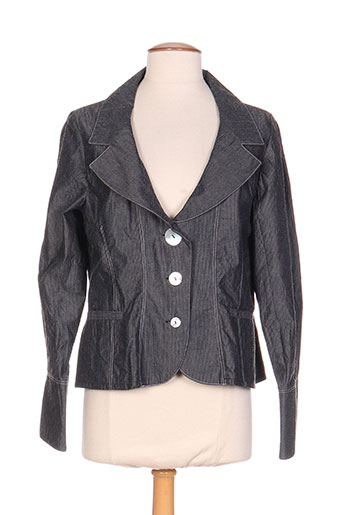 femmes je vous aime vestes femme de couleur gris