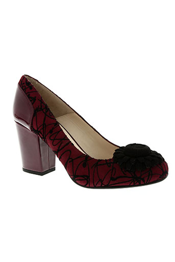 sacha london chaussures femme de couleur rouge