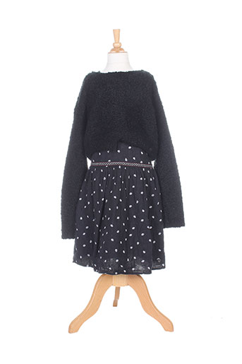 ikks ensemble fille de couleur noir