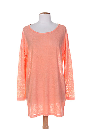 vila tuniques femme de couleur orange
