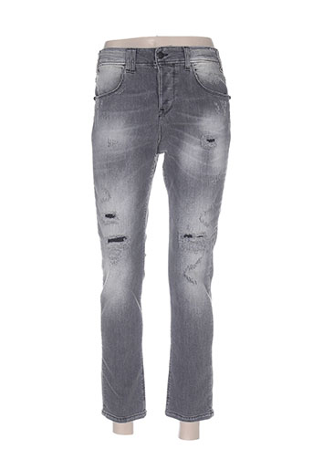 met jeans femme de couleur gris