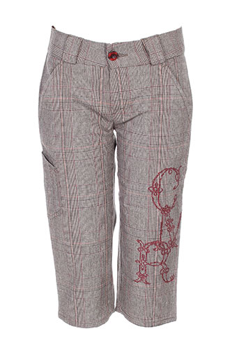 cimarron pantacourts fille de couleur gris