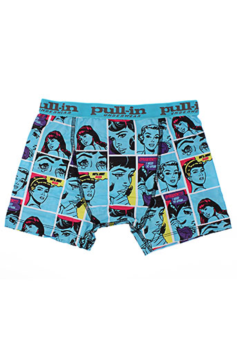 pull in lingerie garçon de couleur bleu