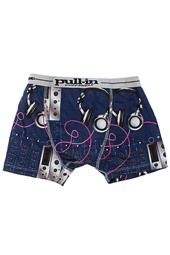 pull in lingerie garçon de couleur bleu