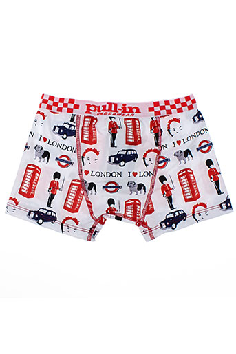pull in lingerie garçon de couleur rouge