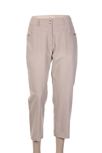 massy pantacourts femme de couleur beige