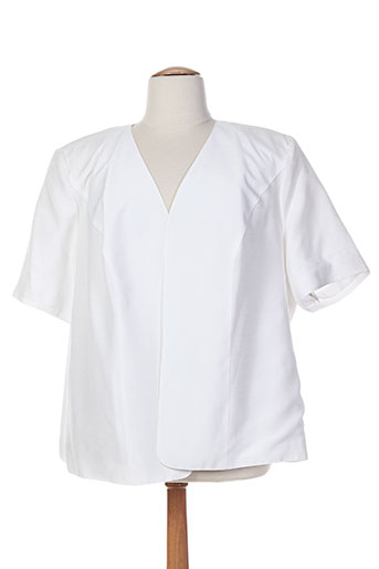 jean biolay vestes femme de couleur blanc