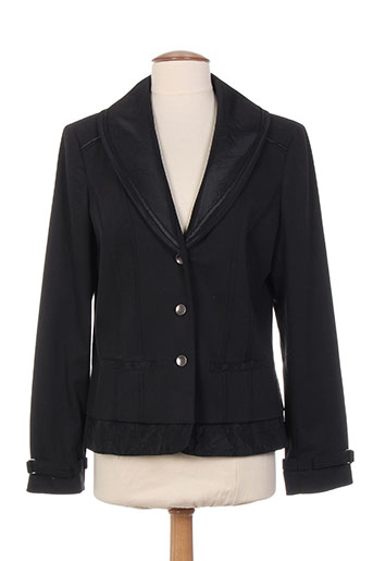 bleu de sym vestes femme de couleur noir