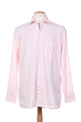 jean chatel chemises homme de couleur rose