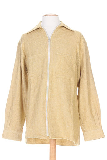 a cause des garçons chemises homme de couleur jaune