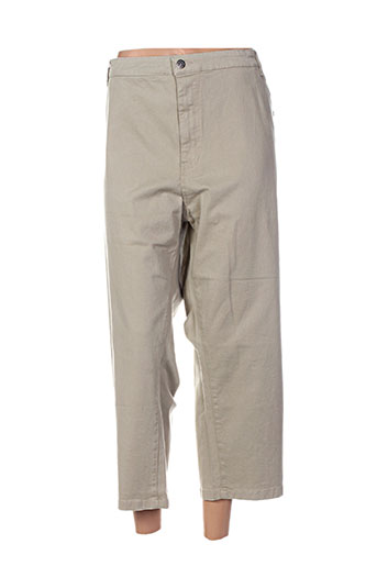 jean gabriel pantacourts femme de couleur beige