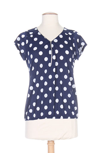renato bene t-shirts femme de couleur bleu