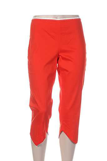 lo! les filles pantacourts femme de couleur orange