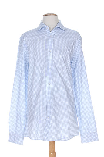 mexx chemises homme de couleur bleu