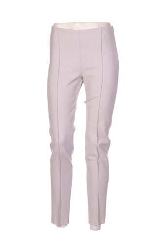maxmara pantalons femme de couleur gris
