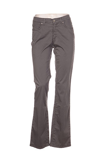 trussardi jeans pantalons femme de couleur gris