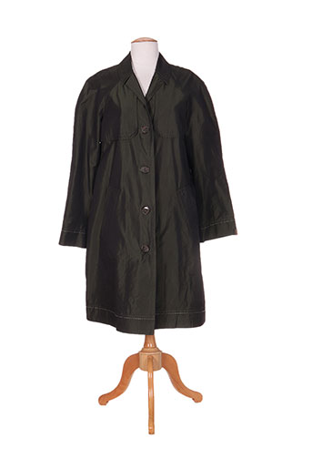 ramosport manteaux femme de couleur vert