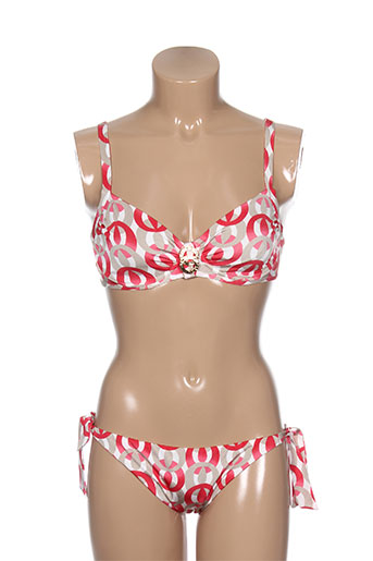 genius maillots de bain femme de couleur rouge