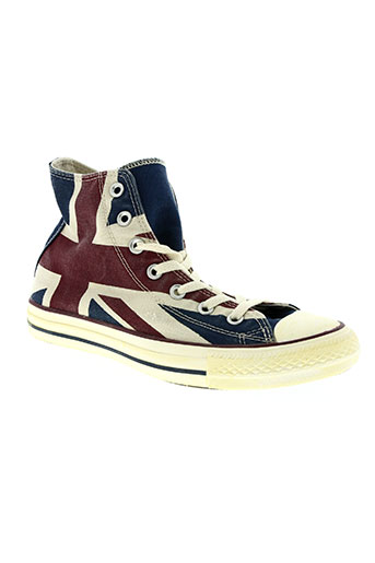 converse chaussures garçon de couleur bleu
