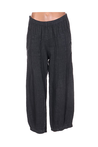 sabini pantacourts femme de couleur gris