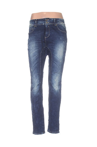 simply chic jeans femme de couleur bleu
