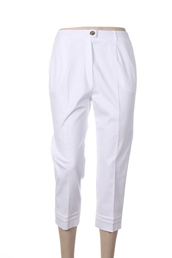 karting pantacourts femme de couleur blanc