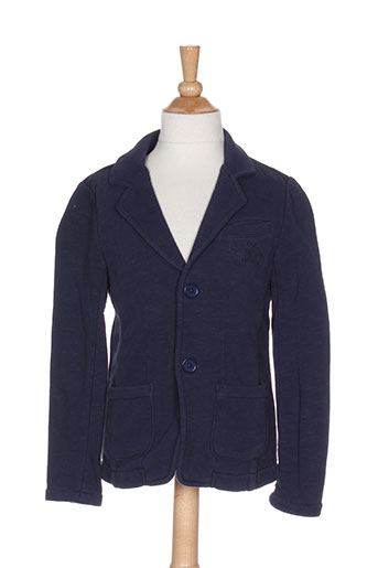pepe jeans vestes garçon de couleur bleu