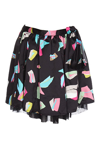 pepe jeans jupes fille de couleur noir
