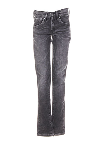 pepe jeans jeans fille de couleur noir