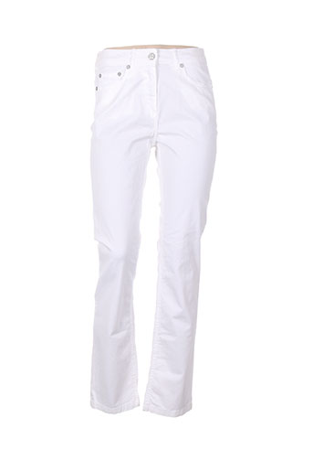 rouge et bleu pantalons femme de couleur blanc