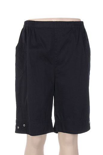 plurielles shorts / bermudas femme de couleur noir