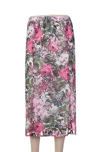 valmode jupes femme de couleur rose