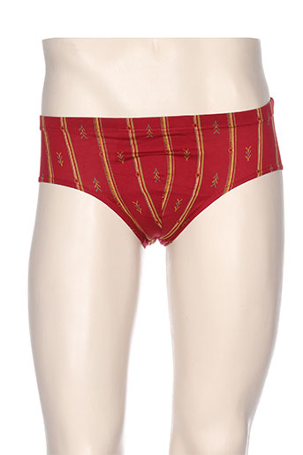 mariner lingerie homme de couleur rouge