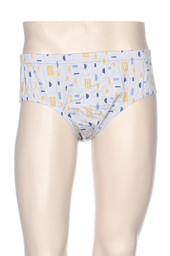 mariner lingerie homme de couleur gris