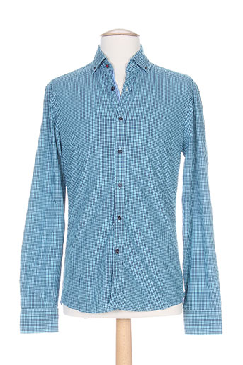 olymp chemises homme de couleur vert