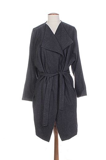 minimum manteaux femme de couleur gris