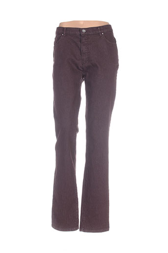 bruno saint hilaire jeans femme de couleur marron