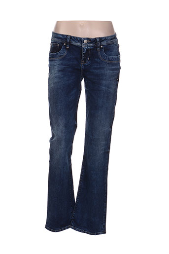 ltb jeans femme de couleur bleu