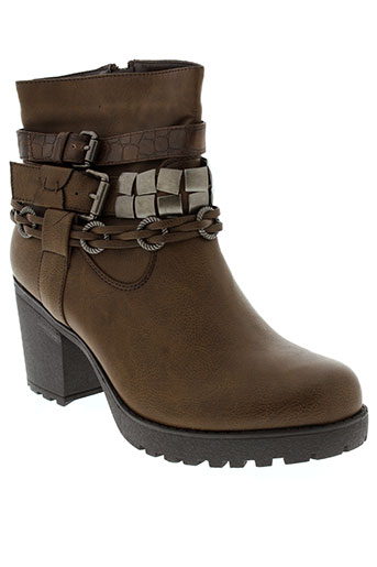 j&j the original chaussures femme de couleur marron