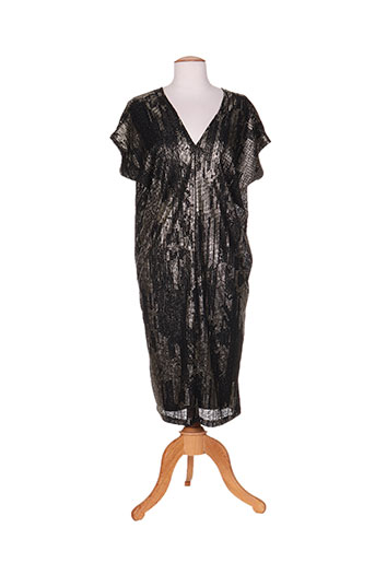 ichi robes femme de couleur noir