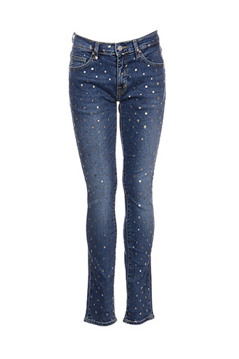cimarron jeans femme de couleur bleu
