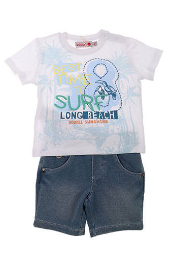 boboli ensemble garçon de couleur bleu