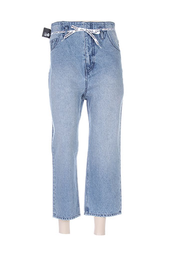 cheap monday jeans femme de couleur bleu