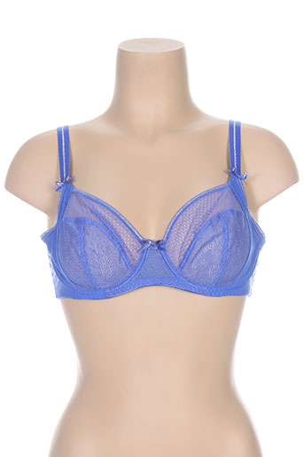 freya lingerie femme de couleur bleu