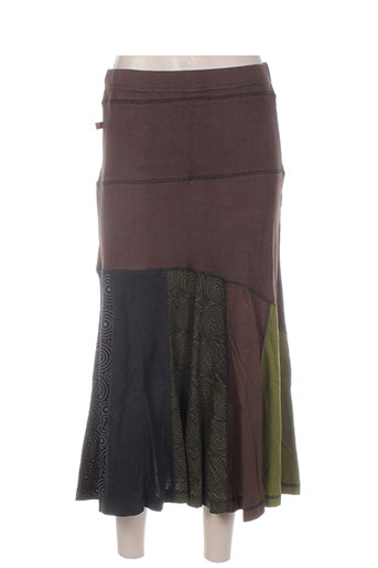 bamboo's jupes femme de couleur vert