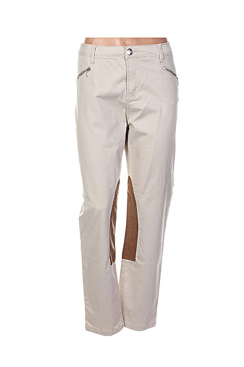 votre nom pantalons femme de couleur beige