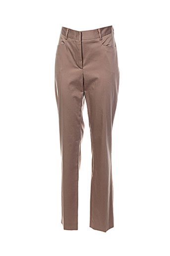 gerard darel pantalons femme de couleur marron